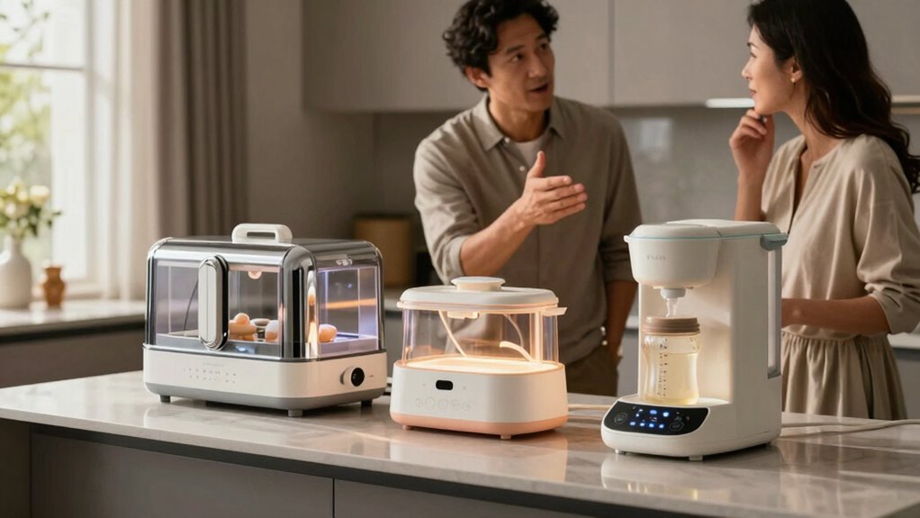 feeding appliances are optional