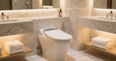 luxury bathroom comfort essentials