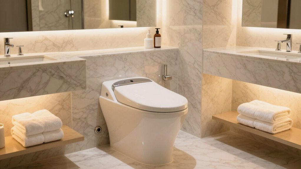 luxury bathroom comfort essentials