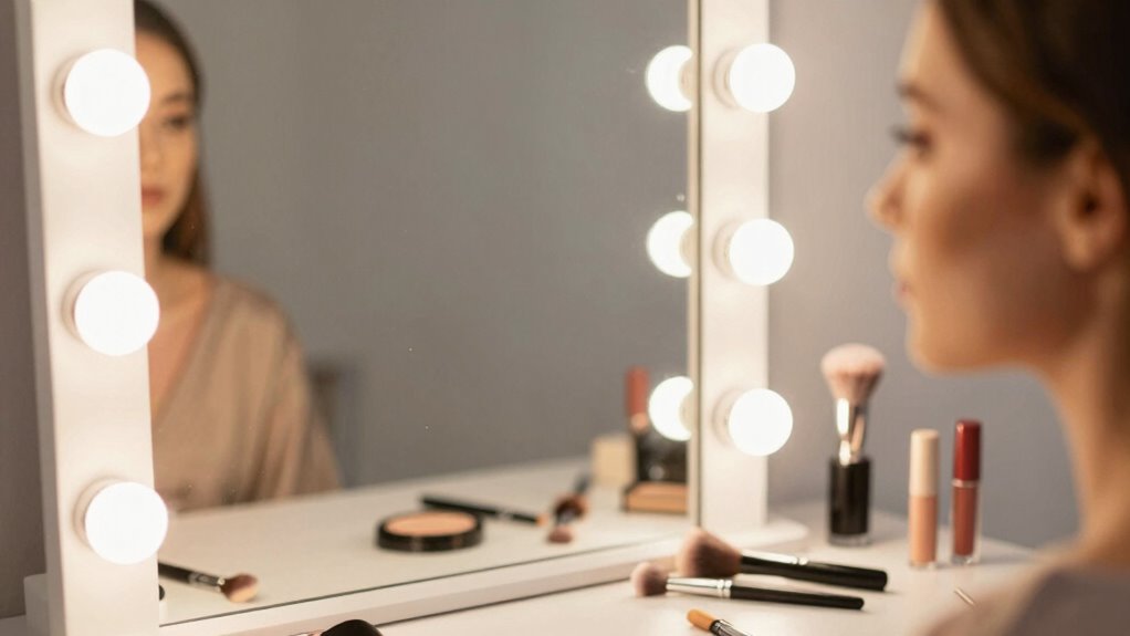 makeup and lighting mistakes
