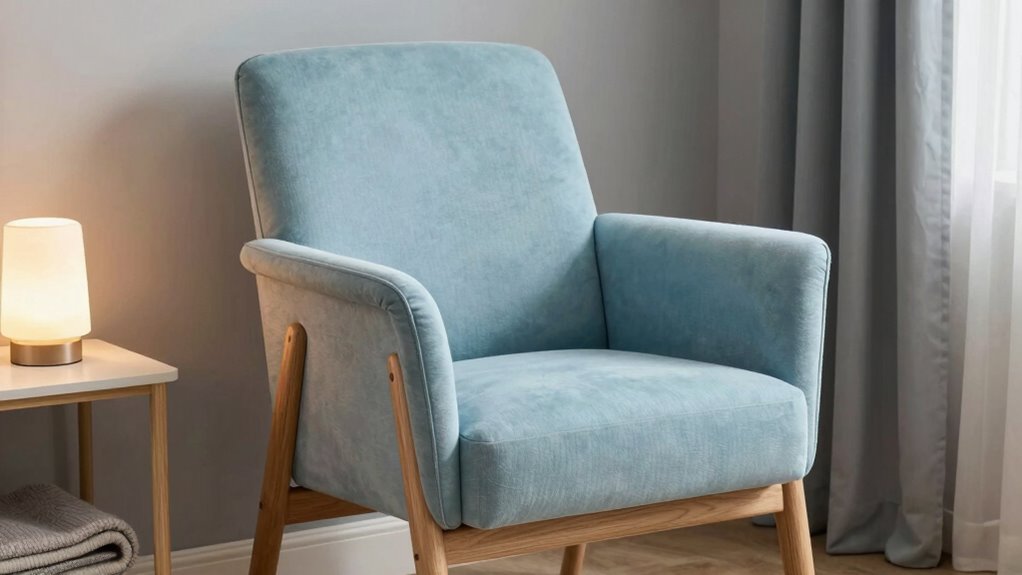 nursery chair comfort features