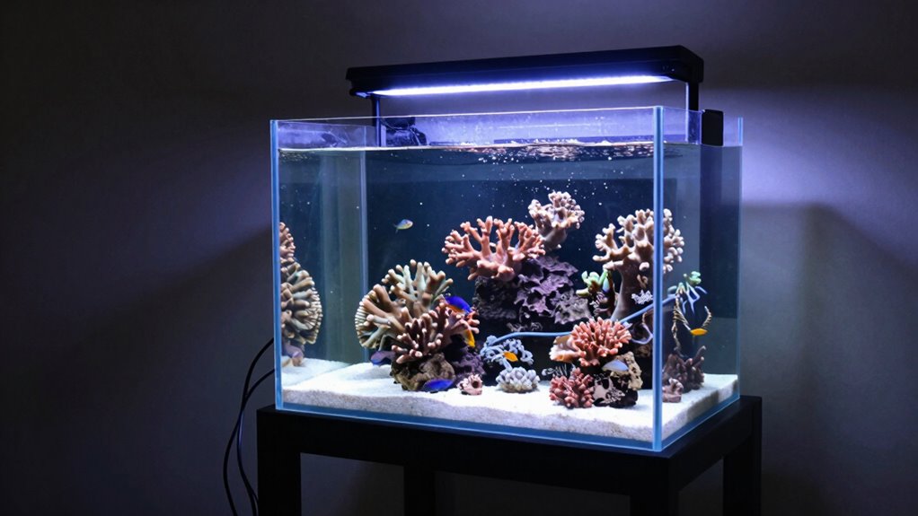 optimal aquarium placement and lighting