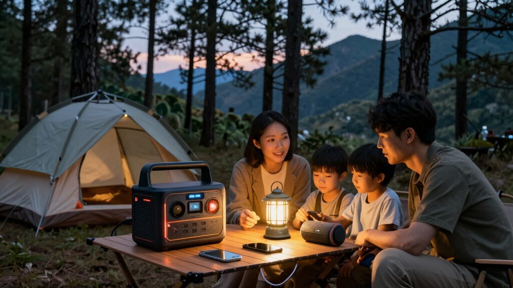 power essentials for camping