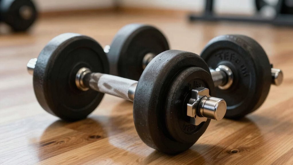 safe durable adjustable dumbbells