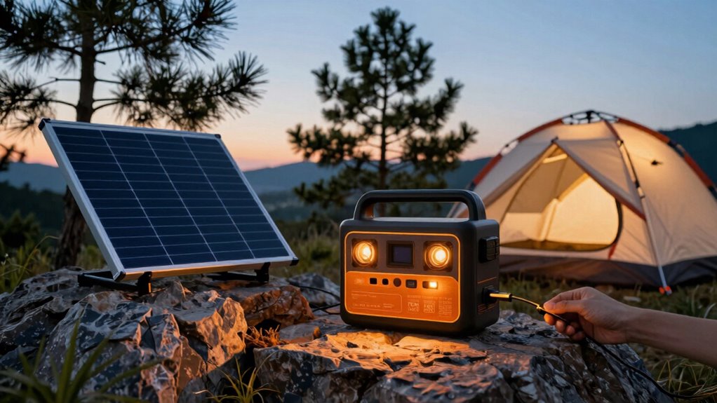 safe portable power setup