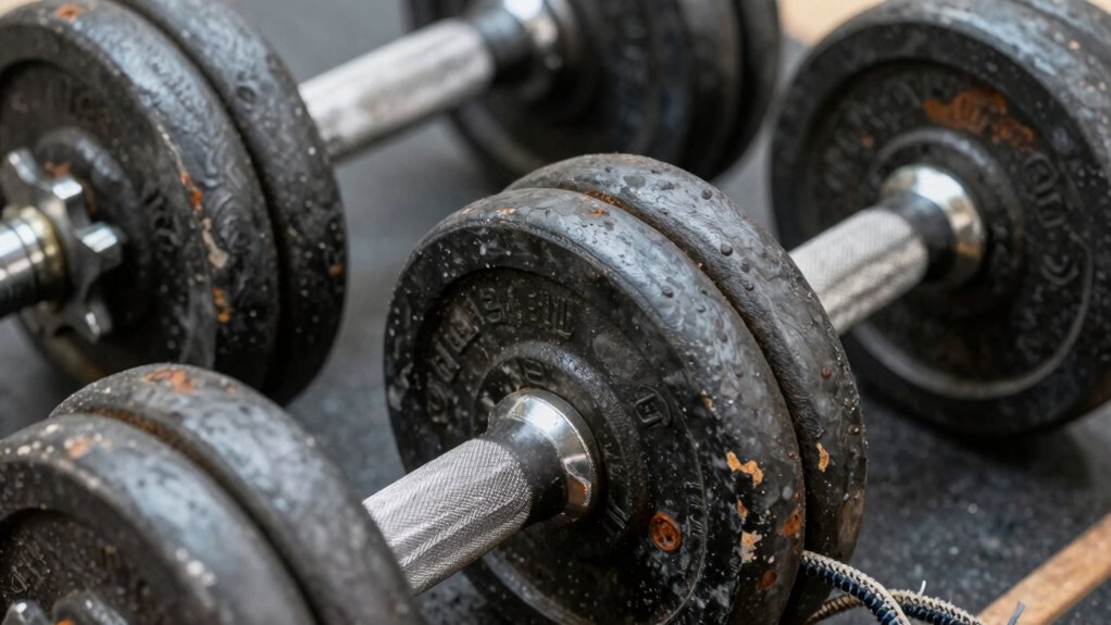 signs of unsafe dumbbells