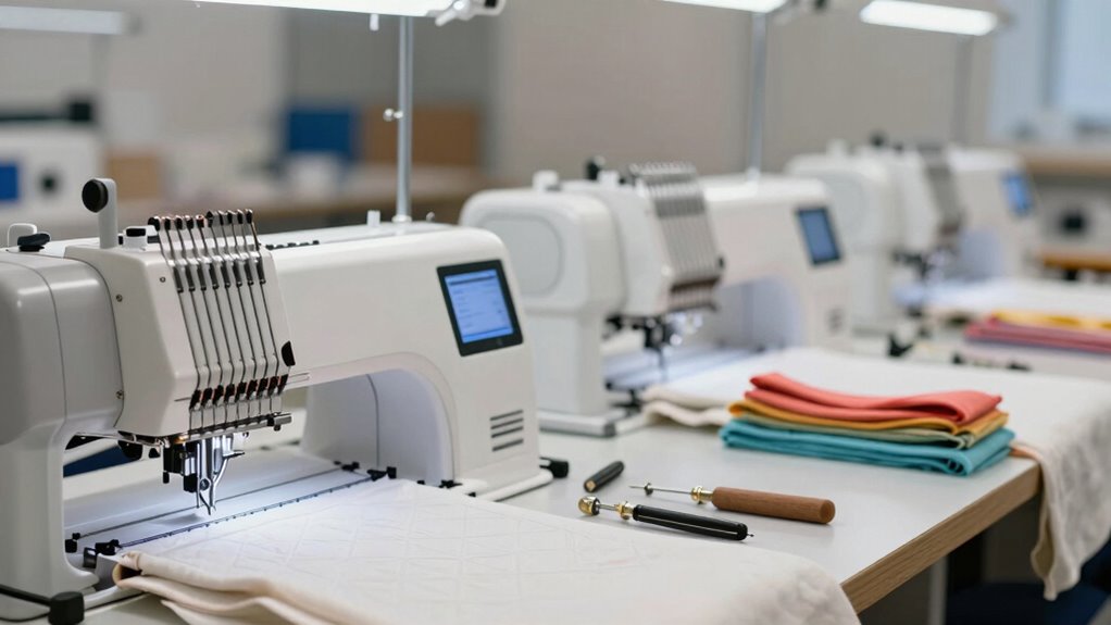 advanced embroidery and tension features