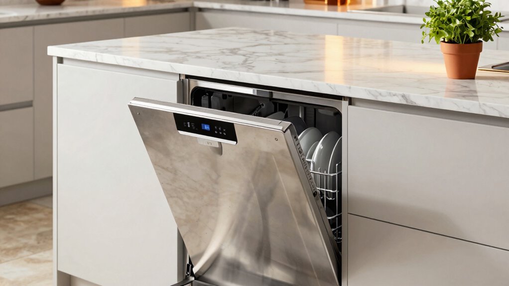 apartment friendly countertop dishwasher