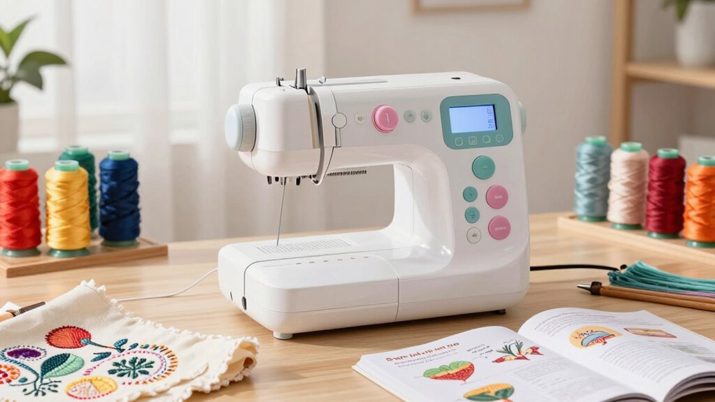 beginner friendly embroidery machine selection