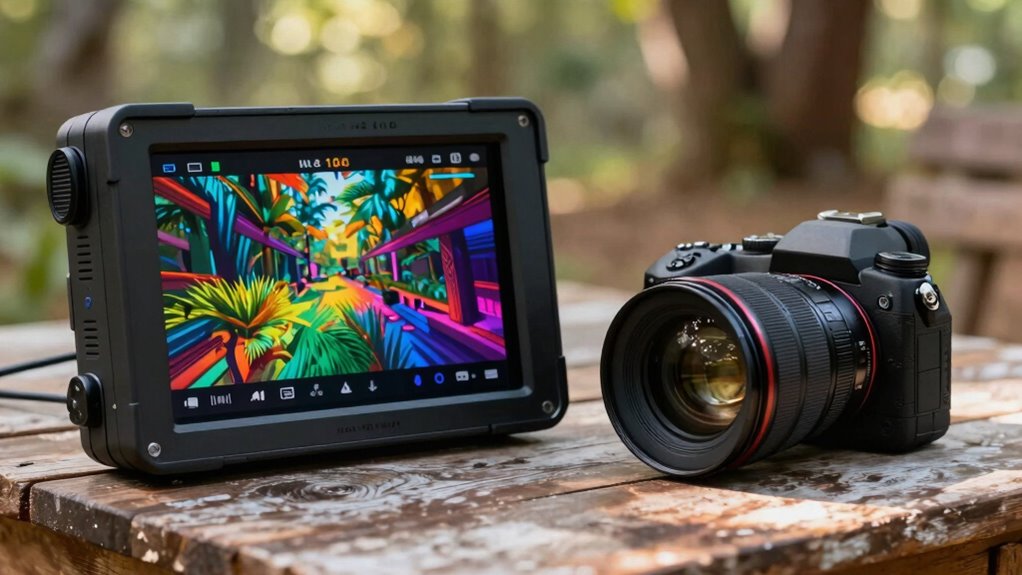 choose lens or monitor