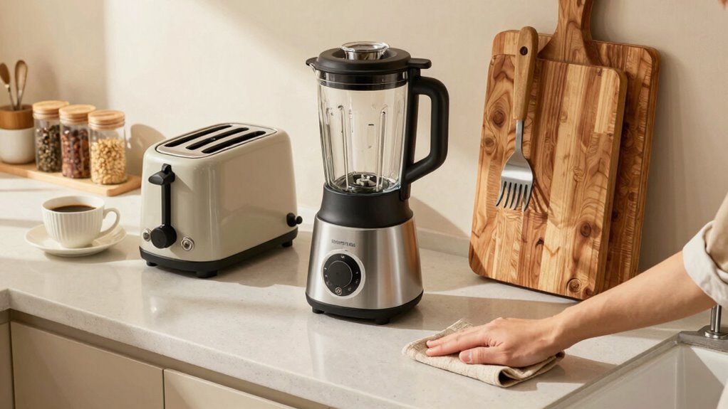 consistent appliance organization routine