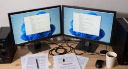counterproductive multi monitor arrangement