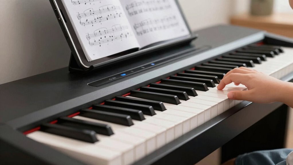 digital pianos enhance beginner learning