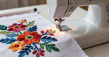 embroidery or sewing choice