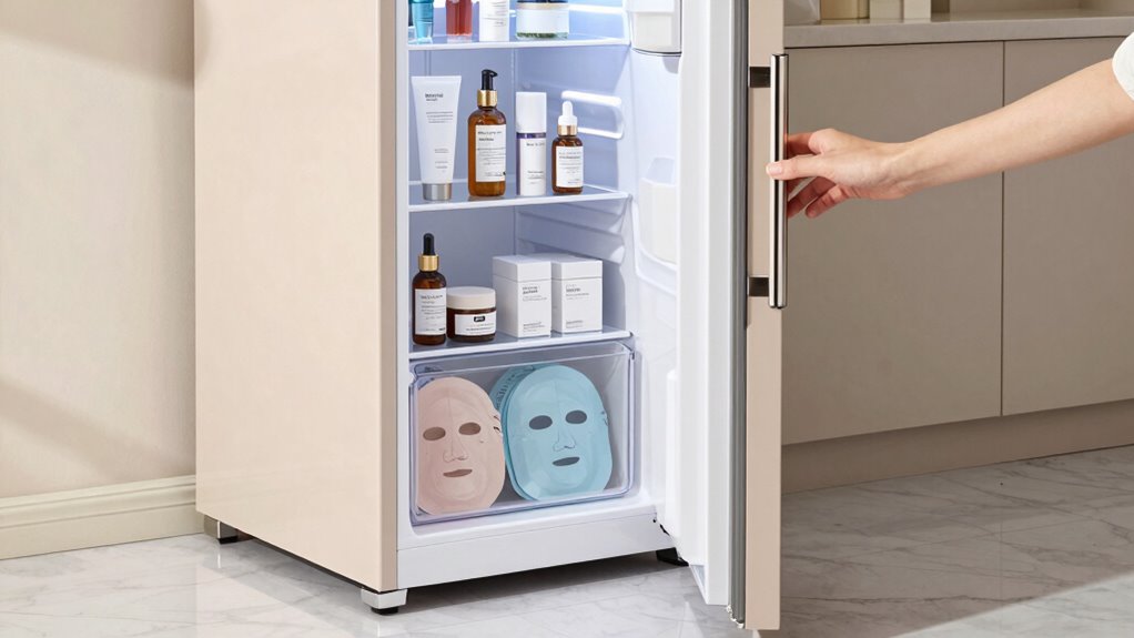 energy efficient luxury skincare fridge