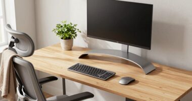 ergonomic home office setup