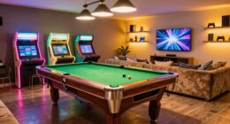 game room renovation transformation