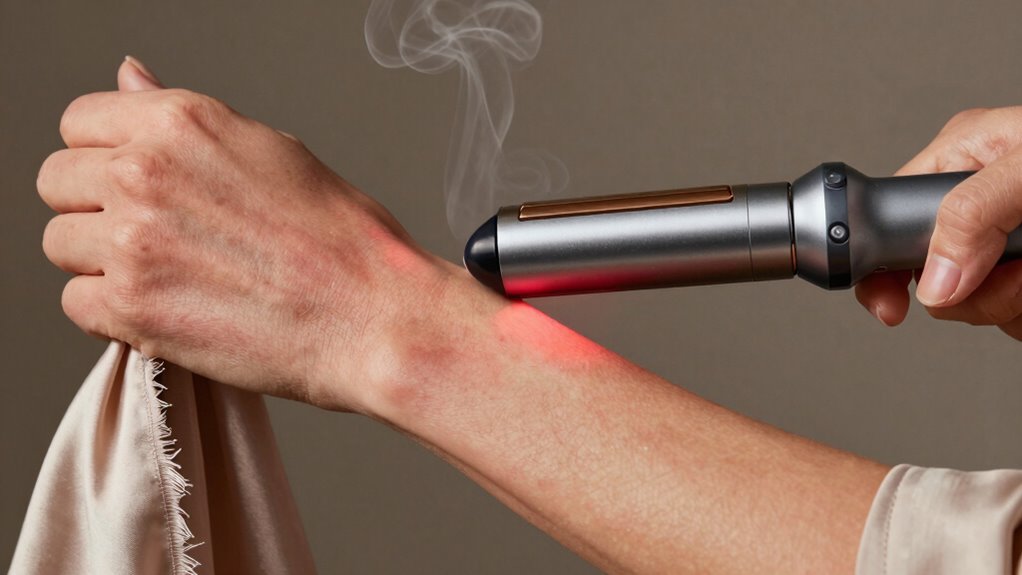 heat damages hair easily
