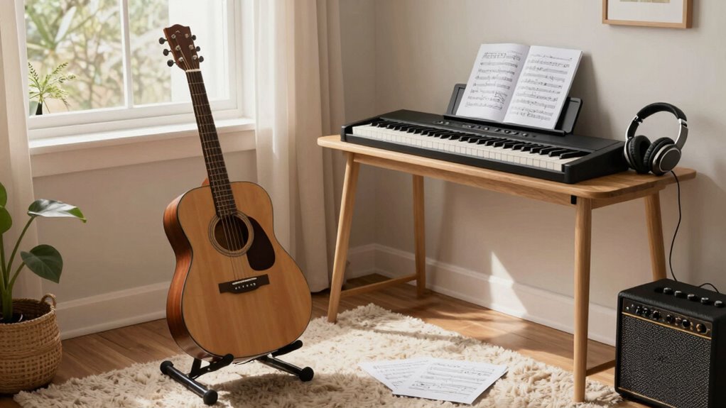 home music practice setup