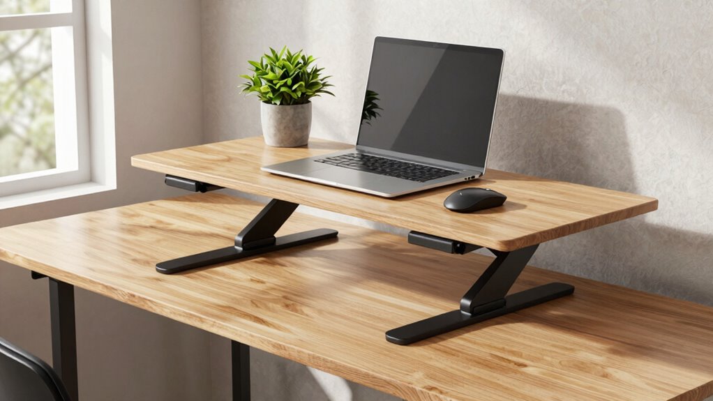home office desk converters