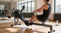 home rowing machine test