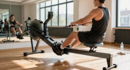 home rowing machine test