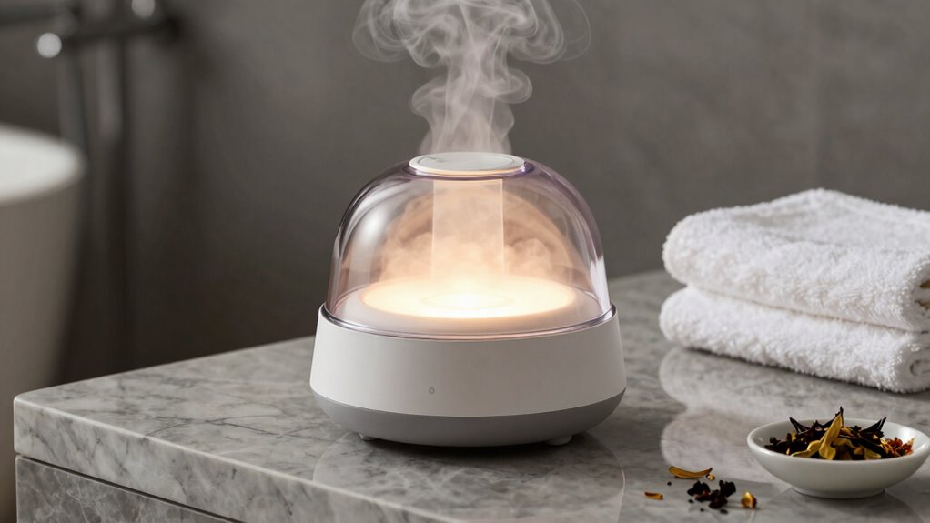 hydrating adjustable steam temperature