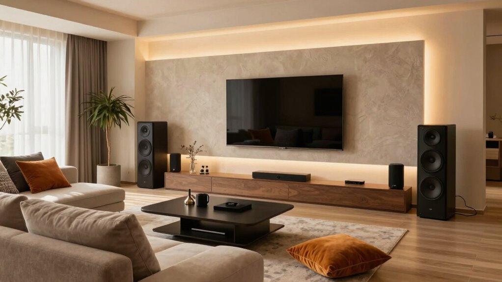 living room speaker conflicts