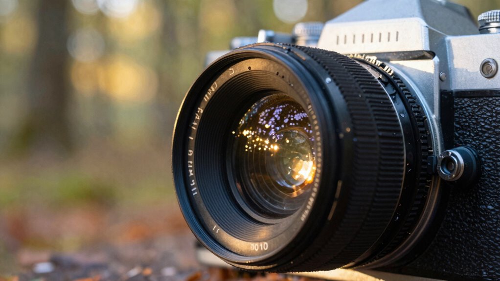 manual focus ensures sharp images