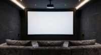 optimal projector screen selection