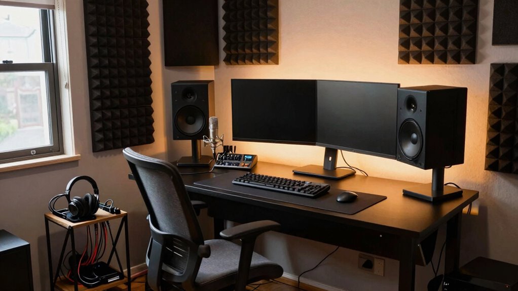 optimized acoustic and cable setup