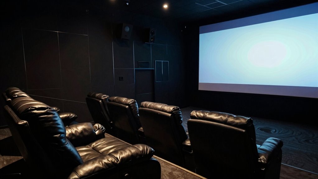 optimized seating and soundproofing