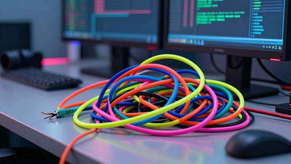organize cables boost focus