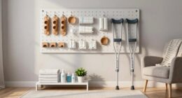 organized recovery space setup