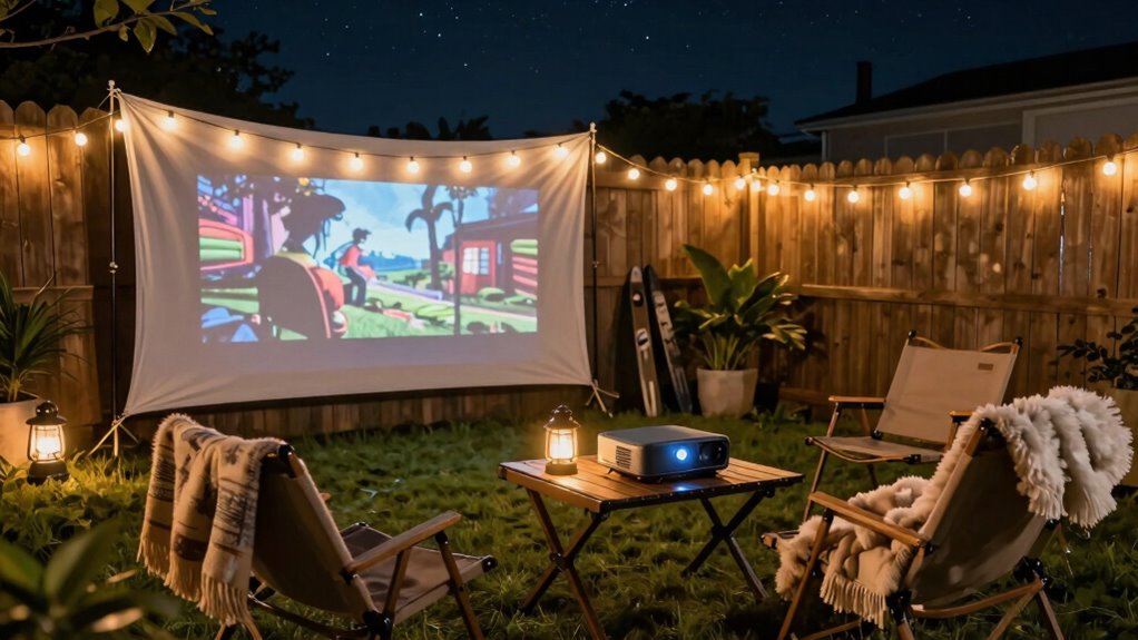 outdoor movie night essentials