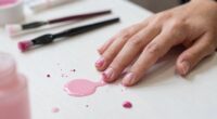 poor nail prep causes mess
