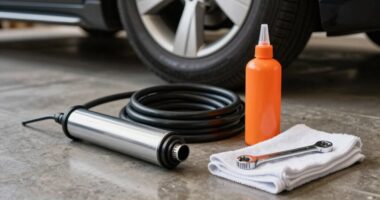 portable car tire repair