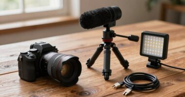 portable professional travel filming