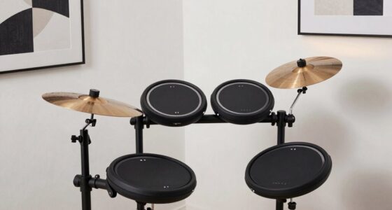 space saving electronic drum upgrade