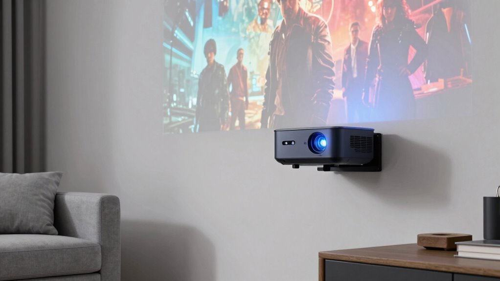 space saving high contrast projection