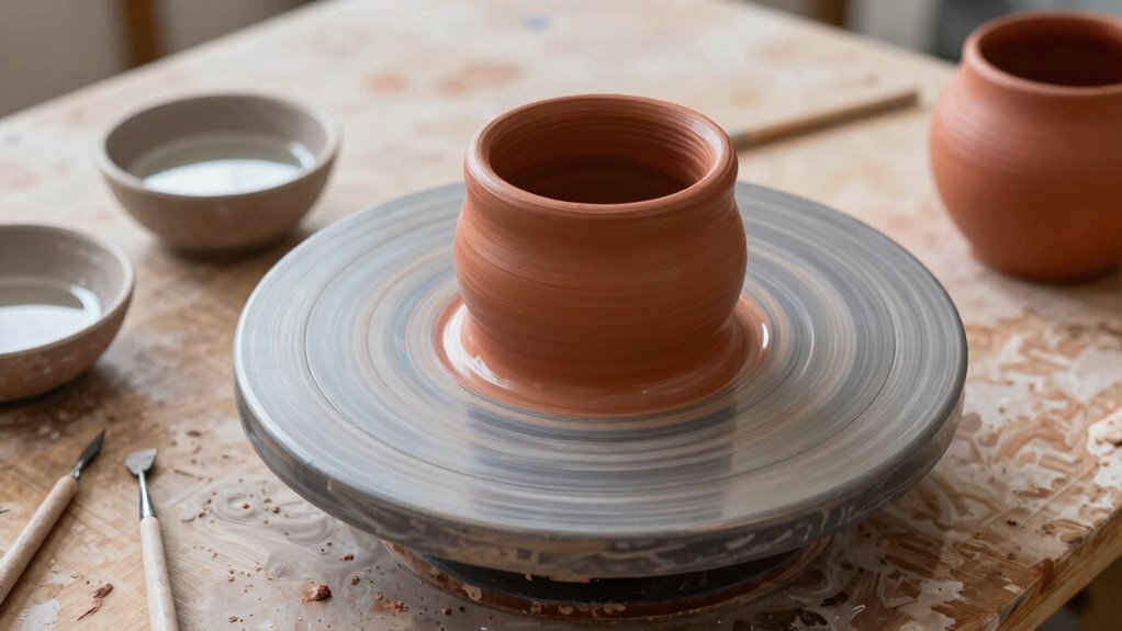 stable versatile pottery turntable