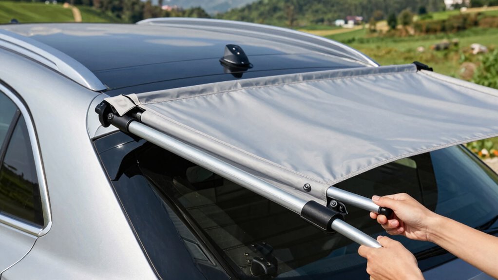 suv portable awning checks