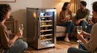 timing of wine cooling