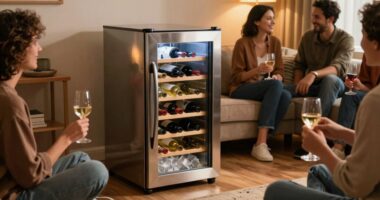 timing of wine cooling