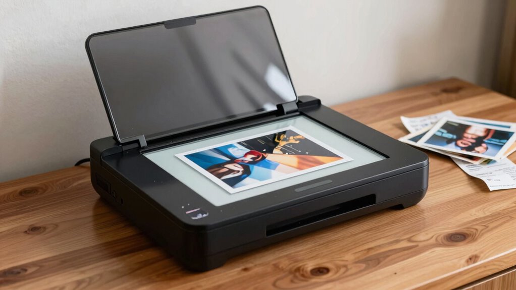 wireless efficient document scanning