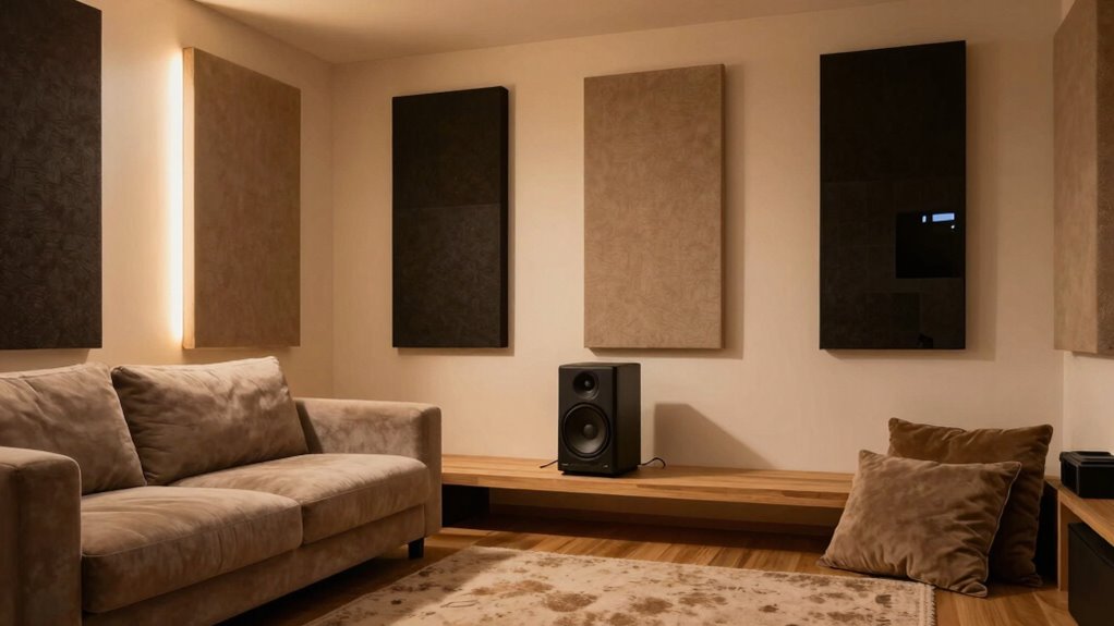 wireless streaming and acoustic treatment