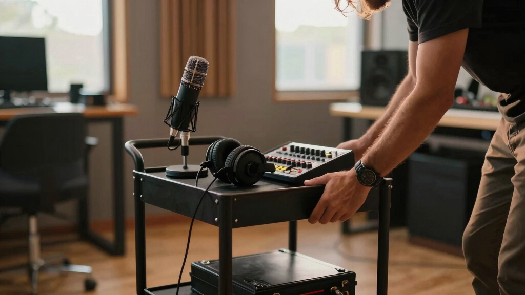 11 Best Rolling Studio Carts for Podcasters in 2026