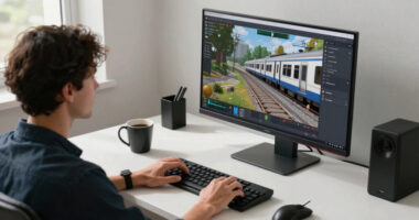 Train sim created by just one person is being called the best ever made