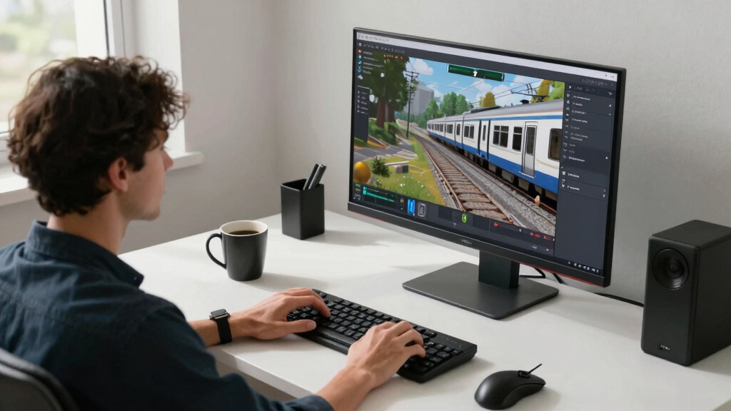 Train sim created by just one person is being called the best ever made