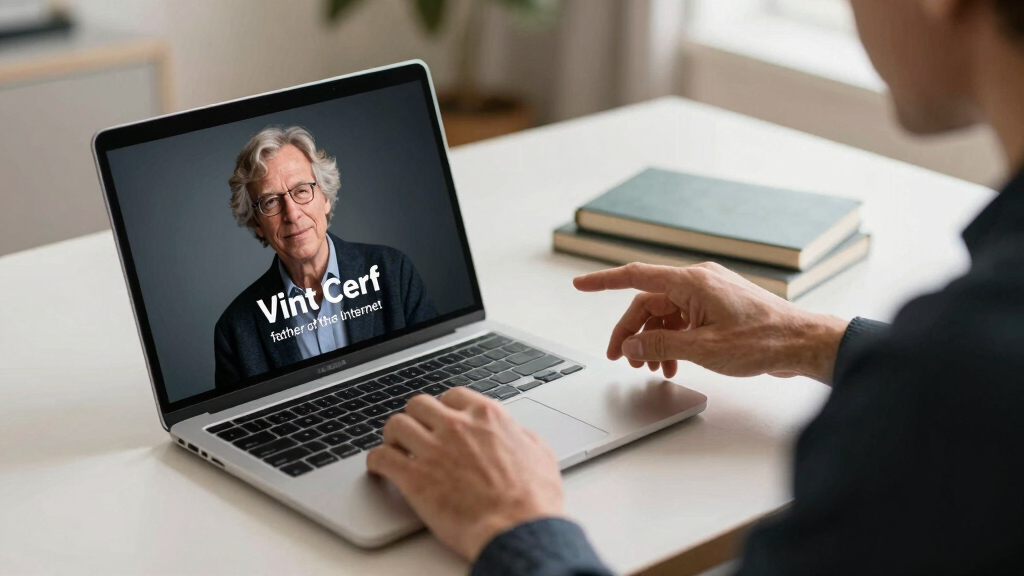 Vint Cerf, “father of the Internet”, is retiring